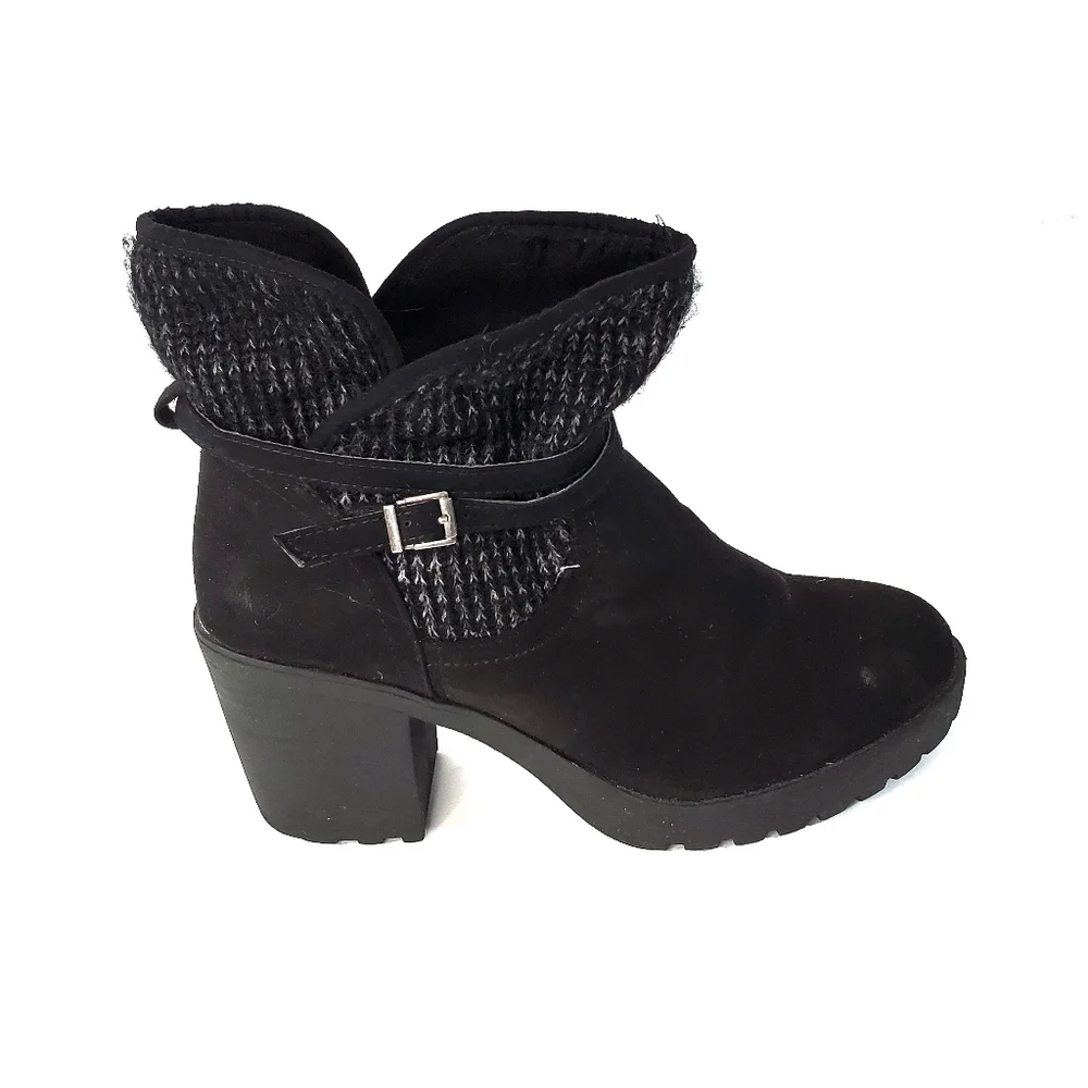 Just fab chunky heeled boots - Picture 1 of 7
